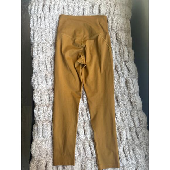 Girlfriend Collective Compressive High Rise Leggings Size XS Saddle Golden Brown - Picture 8 of 9